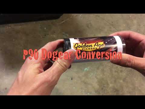 Soapbar to Dogear P90 Conversion