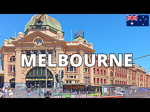 Melbourne, Australia Walking Tour 4K (60fps) | City Life & Urban Culture