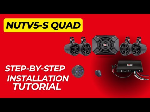 How to set up your NUTV5-S QUAD system, Step-By-Step installation guide