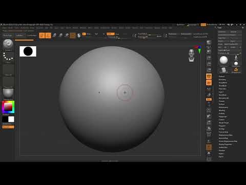Starting a project on Zbrush