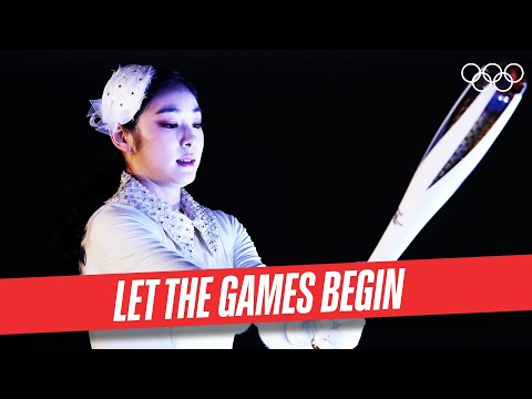 Yuna Kim lights PyeongChang 2018 Cauldron! 🔥