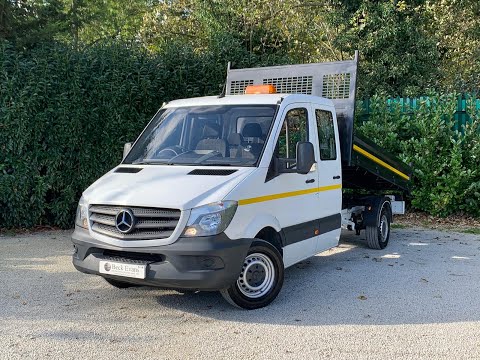MERCEDES-BENZ SPRINTER 2.1 314CDI 140 BHP DOUBLE CAB TIPPER 7 SEATER DOUBLE CAB TIPPER