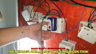 preview picture of video 'PROFESSIONAL & PRIVATE ELECTRICAL WIRING CLASS - Final Test - Ada Yang FAIL & Ada Yang LULUS'