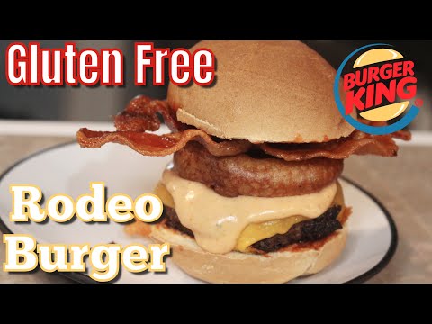 Burger King Rodeo Burger | GLUTEN FREE+ Gluten Free Fast Food