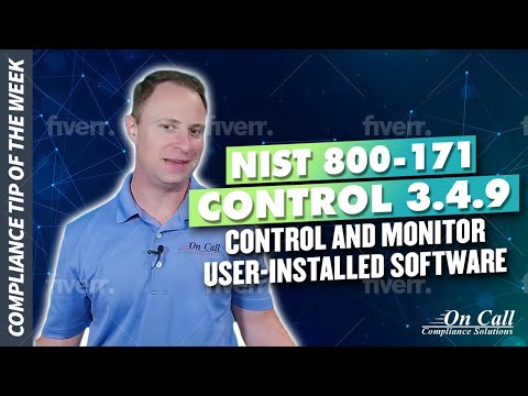 Take Control of Your User-Installed Software with NIST 800-171 Control 3.4.9!
