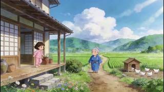 Learning English: Feeding Chickens with Grandma — Fox Omi English Stories