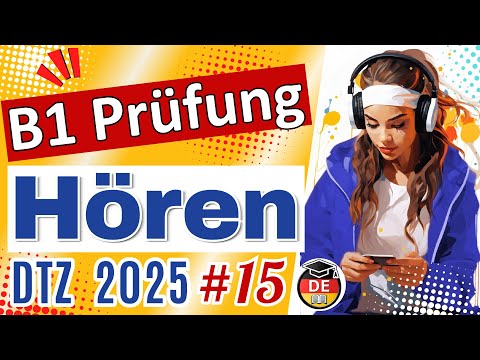 B1 Hören | DTZ-Vorbereitung 2025 | Teil 1–4 mit Lösungen #15