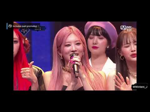 QUEENDOM 2 EP 10 - LOONA's Speech as the 2nd WINNER