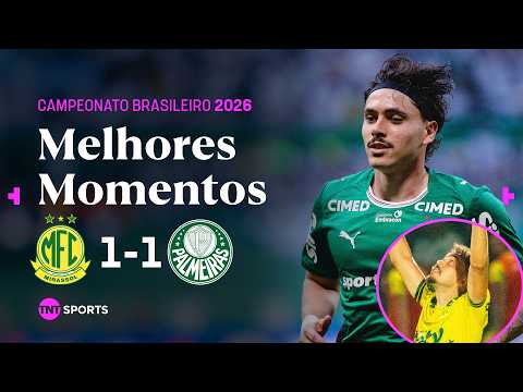 VERDÃO EMPATA E VÊ FLAMENGO SE APROXIMAR NA TABELA! MIRASSOL 1X1 PALMEIRAS