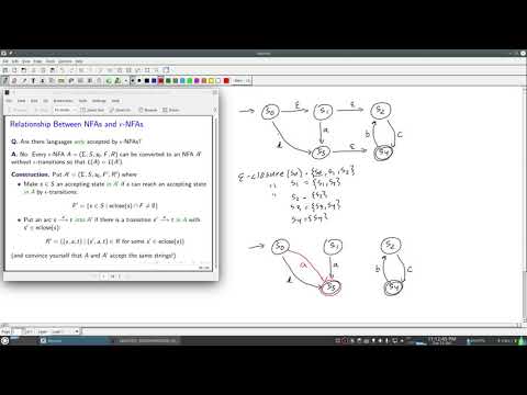 08 20 Converting Epsilon-NFA to NFA