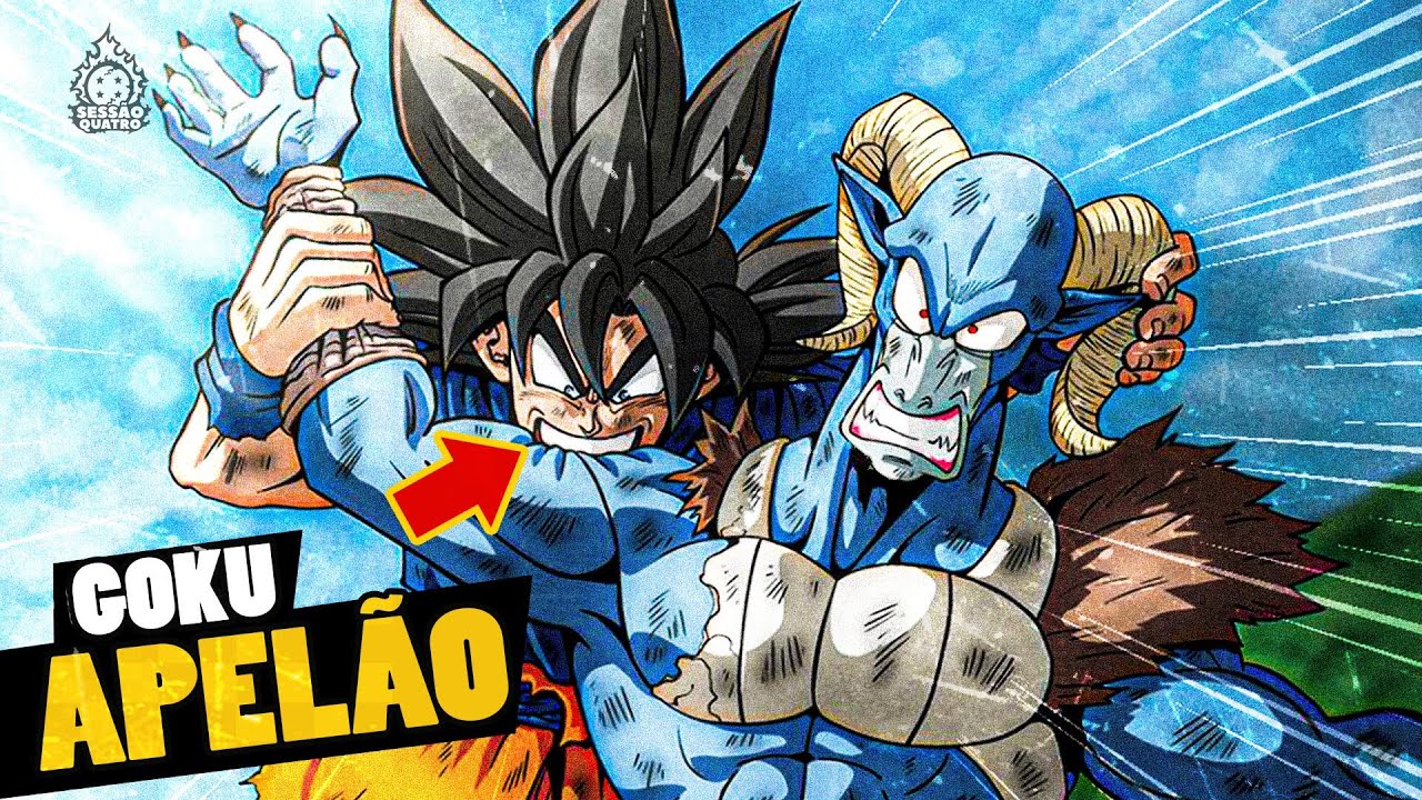 😂TODAS AS VEZES QUE GOKU MORDEU SEUS OPONENTES