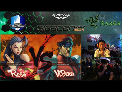 Meltdown Louffy (Rose) vs BX3.Phenom (M.Bison) - GRAND FINAL Gigacon 2014 USF4