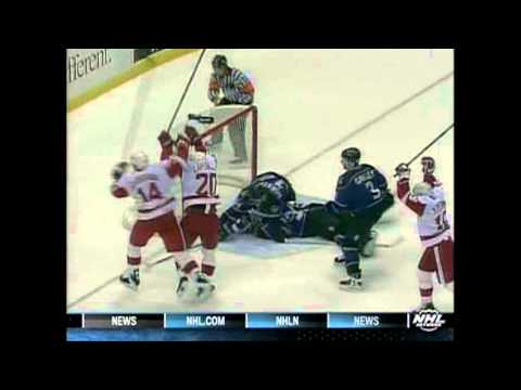 Martin Lapointe Hat Trick (Game 2 2000 vs LA)