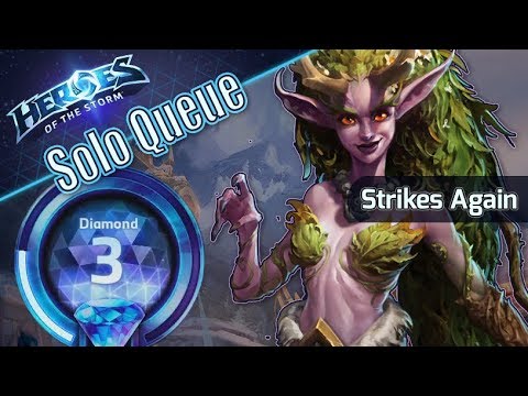 Lunara Strikes Again! Lunara HotS Solo Queue Diamond Storm League (Livestream)