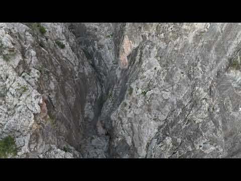 Guzelyurt canyon, Turquie, vu du drone