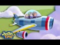 Airplanes Helicopters Justin Time 6 FULL EPISODES ️