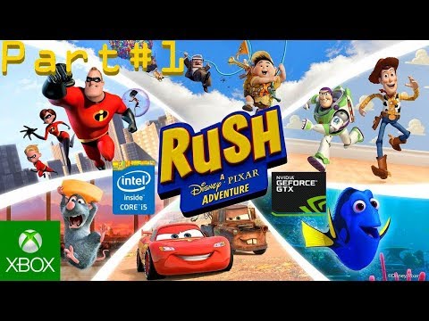 Rush A Disney-Pixar Adventure Gameplay Walkthrough Part 1 - CARS