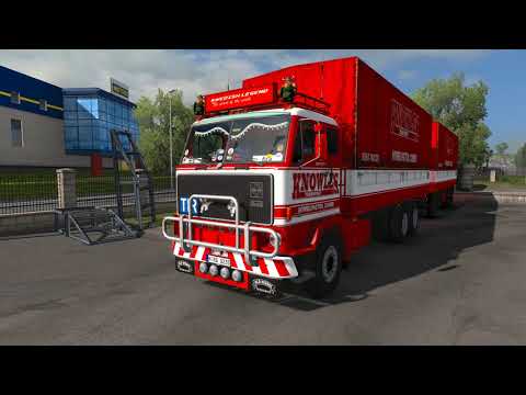 Euro Truck Simulator 2 Mod Vorstellung #3,mit dem Volvo F88 by XBS v 1.4.1