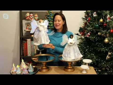 Mr. Christmas Animated Tabletop Angel or Tree Topper on QVC