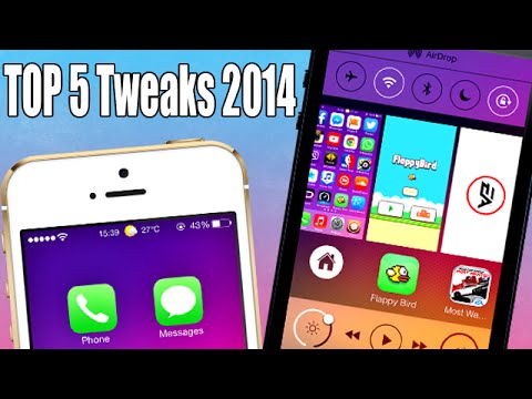 TOP 5 iOS 7 Cydia Tweaks 2014