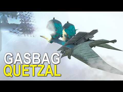 GASBAG QUETZ RAIDING MADE US RICH- ARK:SURVIVAL EVOLVED (Official Small Tribes Pirates) - Ep.4
