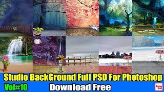 Studio BackGround Full PSD For Photoshop Vol#10 Do