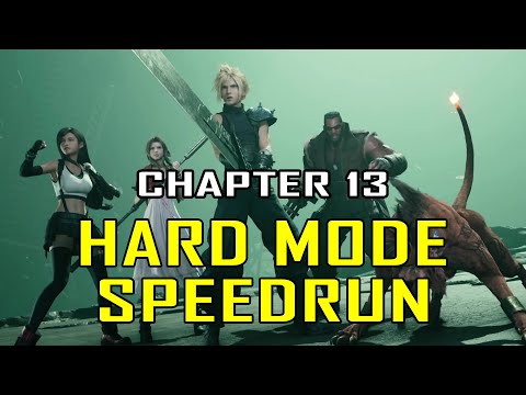 Final Fantasy 7 Rebirth - Hard Mode Speedrun Walkthrough - Chapter 13