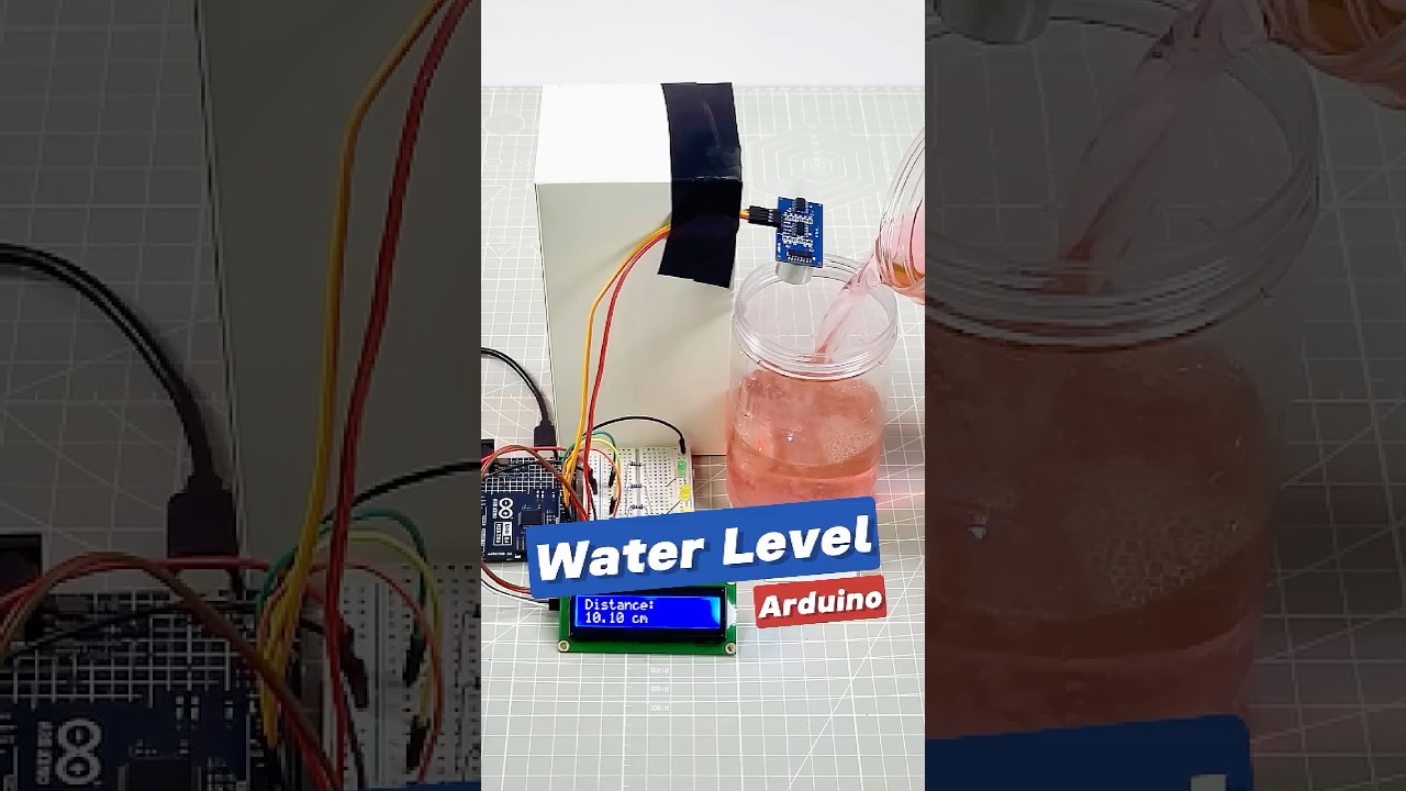 Easy Arduino Build: LED Water Level Indicator 💡 #arduino #arduinoproject #raspberrypi