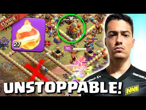 ROOT RIDERS BANNED and Pcastro uses Fireball to make HEROES UNSTOPPABLE! Clash of Clans