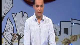 Andrés Molina presenta libro-disco 'Desnudo' en TVE CanariasMediodia con Miguel Andel Sánchez