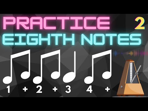 How to Count Eighth Note Rhythms - Rhythm Exercises Level 2
