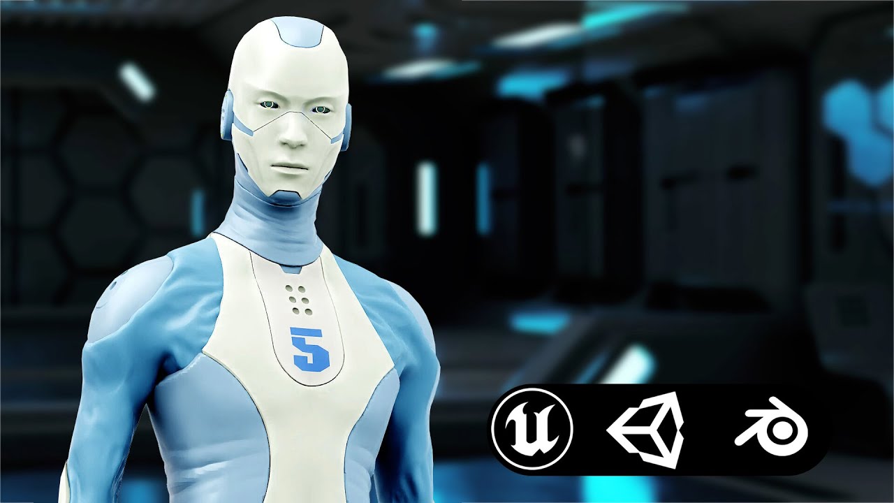 Rob-Mecha G Auto-Rig Pro Rigged For Mixamo Unreal Engine Unity 3D Model