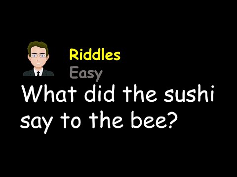 What did the sushi say to the bee?