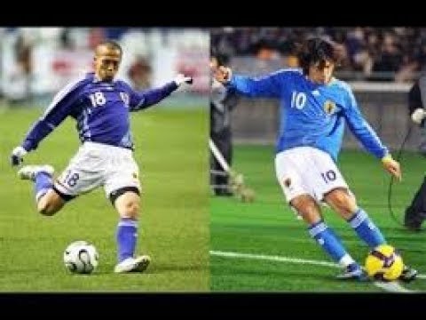 【サッカー】日本の天才達 小野伸二と中村俊輔のクレイジーなスキル【激ウマ】【神プレー】