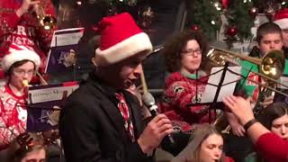 Holmen High School Jazz Band, Rotary Lights, Dec. 5, 2017 - You're a Mean One Mr. Grinch