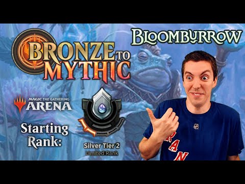 🥈 Bronze To Mythic: Episode 3 - Starting Rank: Silver 2 - MTG Arena: 🐰 Bloomburrow Draft 🐰