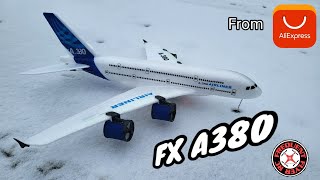 FX A380 Airliner 3CH RC Plane Snowy Maiden