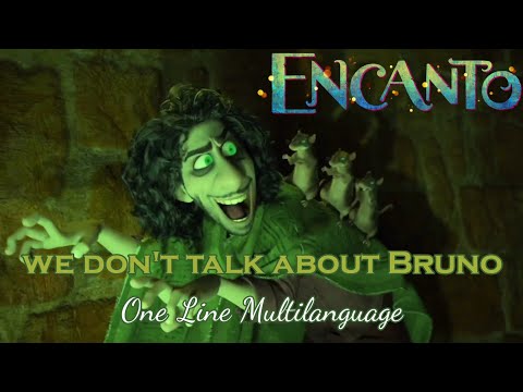 Encanto - We Don't Talk About Bruno CAMILO'S PART | One-Line Multilanguage (18 versions)