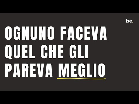 Ognuno faceva quel che gli pareva meglio | Silvano Bianco | 10 settembre 2023