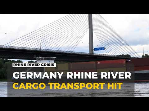 Rhine River hits historic low: Water levels disrupt European cargo transport