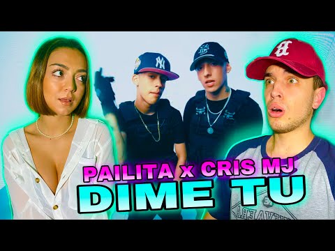 (REACCIÓN con mi PRIMA) Dime Tú - Pailita ft Cris Mj (Prod by Bigcvyu)