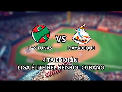 EN VIVO Liga Elite de beisbol 2do Juego Las Tunas vs Mayabeque