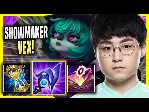 SHOWMAKER IS A MONSTER WITH VEX! - DK ShowMaker Plays Vex MID vs Ahri! | Season 2022