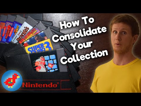 How to Consolidate Your Video Game Collection - Retro Bird   ‏
