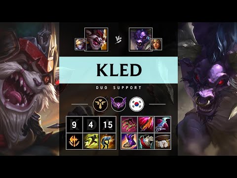 Kled Support vs Alistar - KR Master Patch 25.08