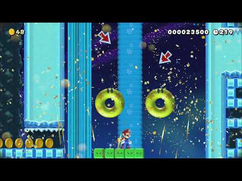 Let It Slide Donkey Tubbing Glen by Drwntrwzrd - Super Mario Maker 2 - No Commentary 1bw
