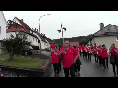 Spielmanns- und Fanfarenzug Rotenburg Festzug Braach 3)  18 08 2013