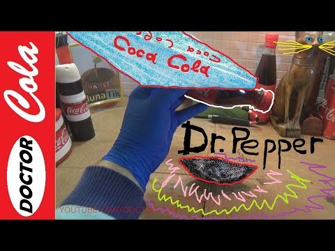 Coca Cola Plane - AIRLINE COCA COLA – FLY COCA COLA –Ship Dr. Pepper Experiment Coca Cola Challenge Video
