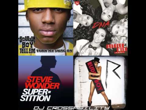 DJ CROSSABILITY - Turn My DNA Superstition On, Rude Boy! (Mashup)