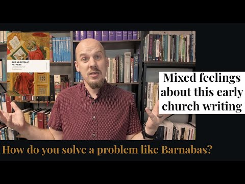 The Epistle of Barnabas: A Book Review